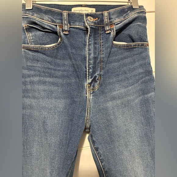 Abercrombie and fitch the flare high rise size 25/0 inseam 29” - Picture 8 of 12